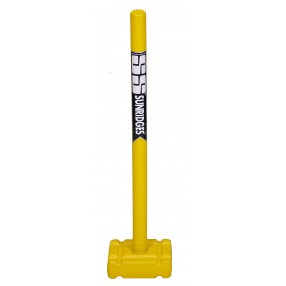 SS STUMPS PLASTIC WITH HEAVY RUBBER BASE- SINGLE PC ACCUE